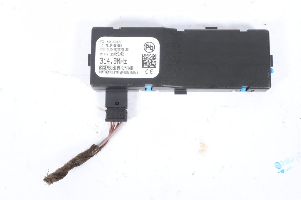 2016–2019 BUICK CASCADA KEYLESS ENTRY RECEIVER MODULE 314.9MHz OEM