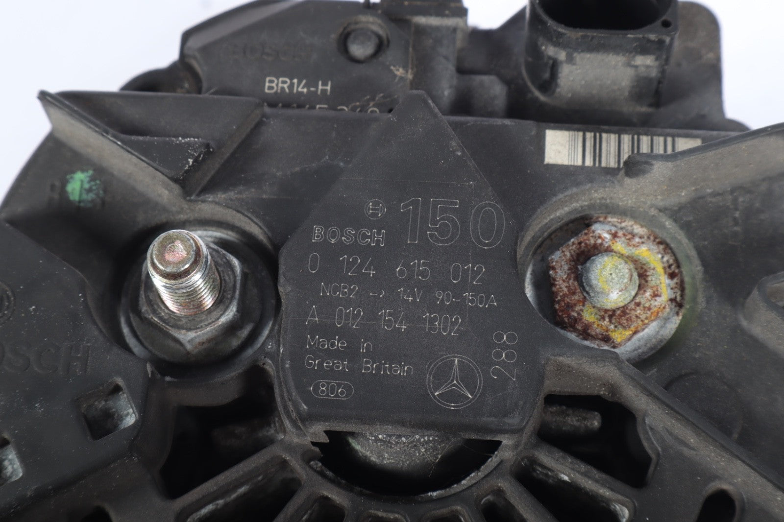 2003-2006 MERCEDES SL500 CLK500 W209 ALTERNATOR GENERATOR MOTOR A0121541302 OEM