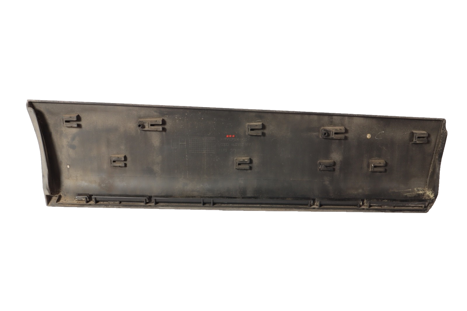 2010-2015 AUDI Q7 REAR LEFT LOWER DOOR TRIM MOULDING 4L0853970 OEM