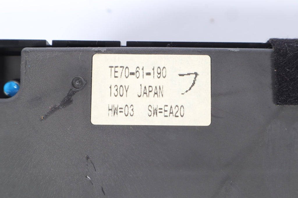 2010-2014 MAZDA CX-9 HEATER A/C  CONTROL OEM TE70-61-190