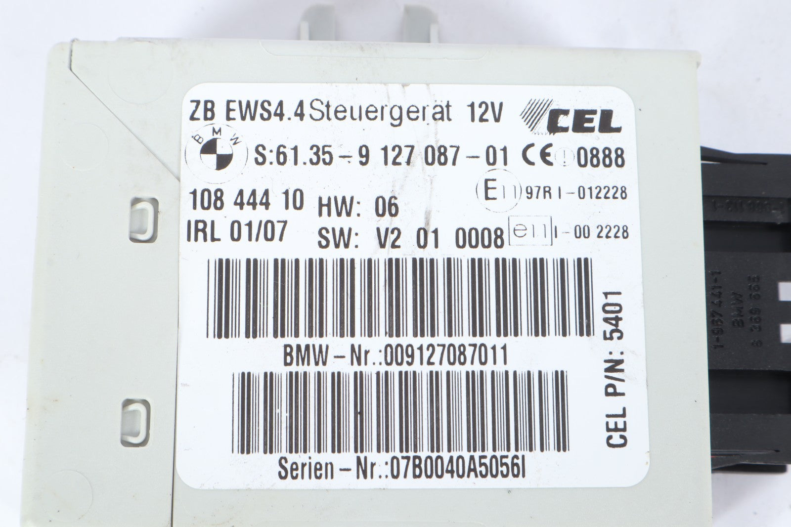 2007-2010 BMW X3 3.0L ELECTRONIC IMMOBILIZER SYSTEM CONTROL MODULE  OEM