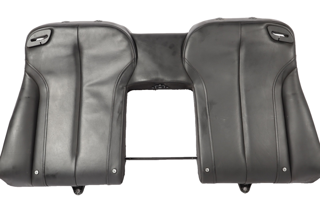 12-18 BMW 650i 640i 535i Rear Seat Cushion Leather Top Upper Black OEM