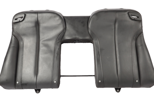 12-18 BMW 650i 640i 535i Rear Seat Cushion Leather Top Upper Black OEM
