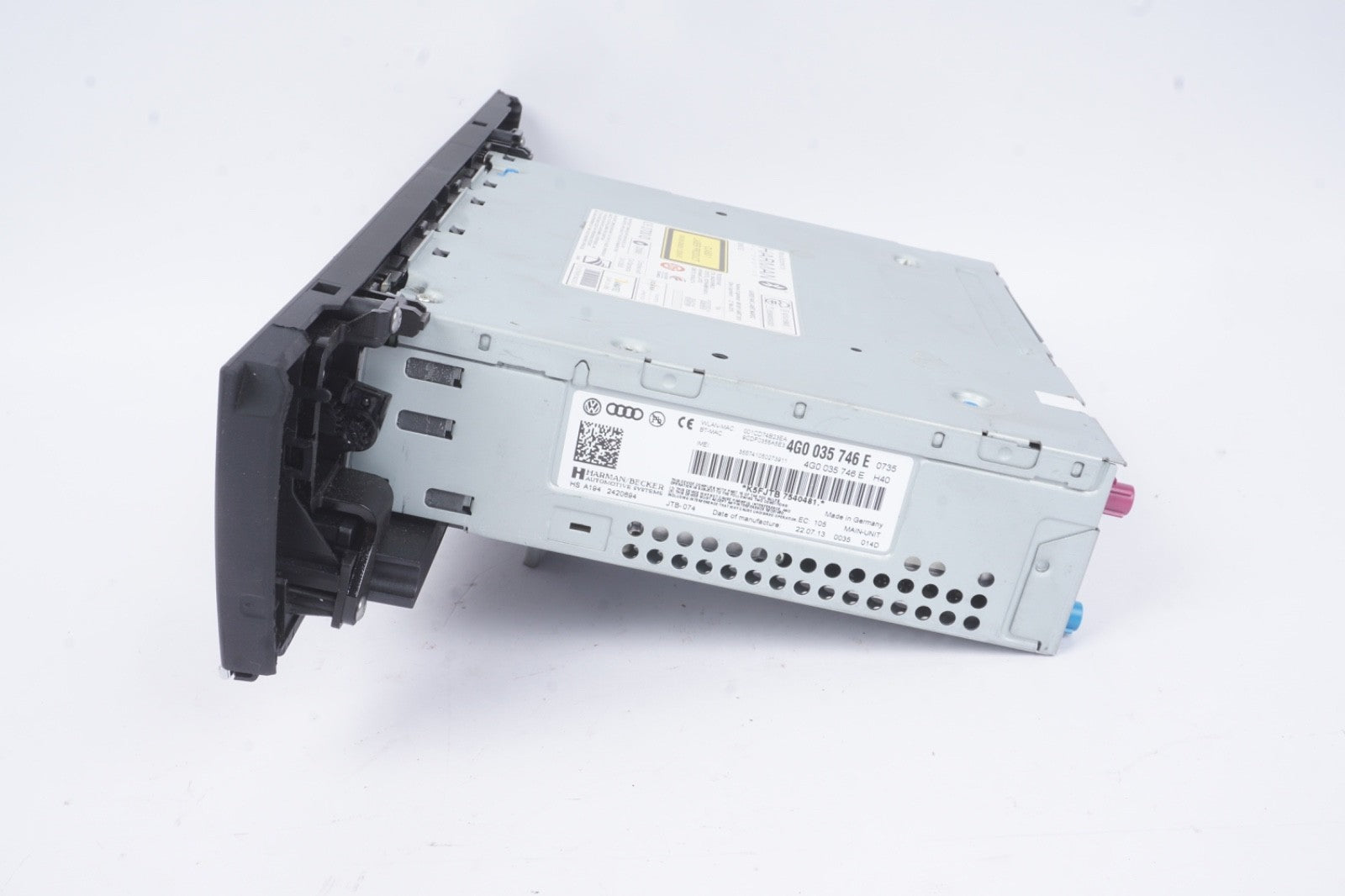 12-15 Audi A7 S7 RS7 Dash Mounted Radio Multimedia Control Unit 4G0035746E OEM