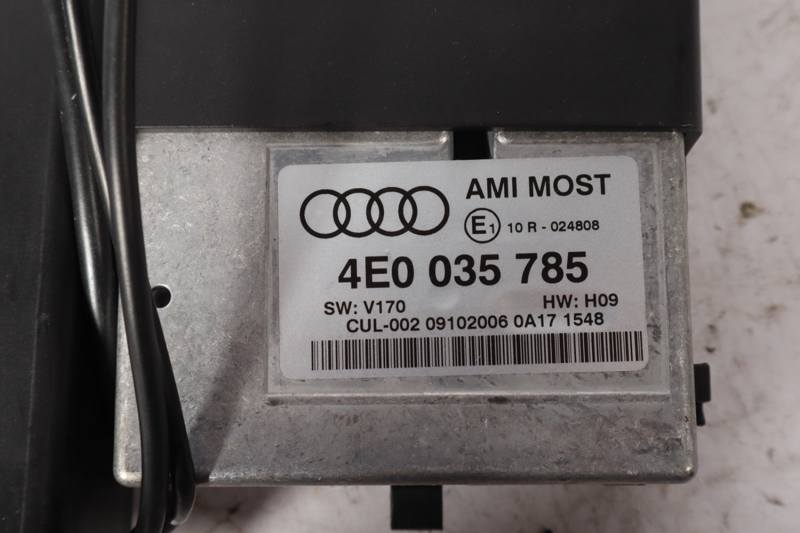 2007-2009 AUDI Q7 2G MMI Multimedia Music Interface Module 4E0035785F OEM