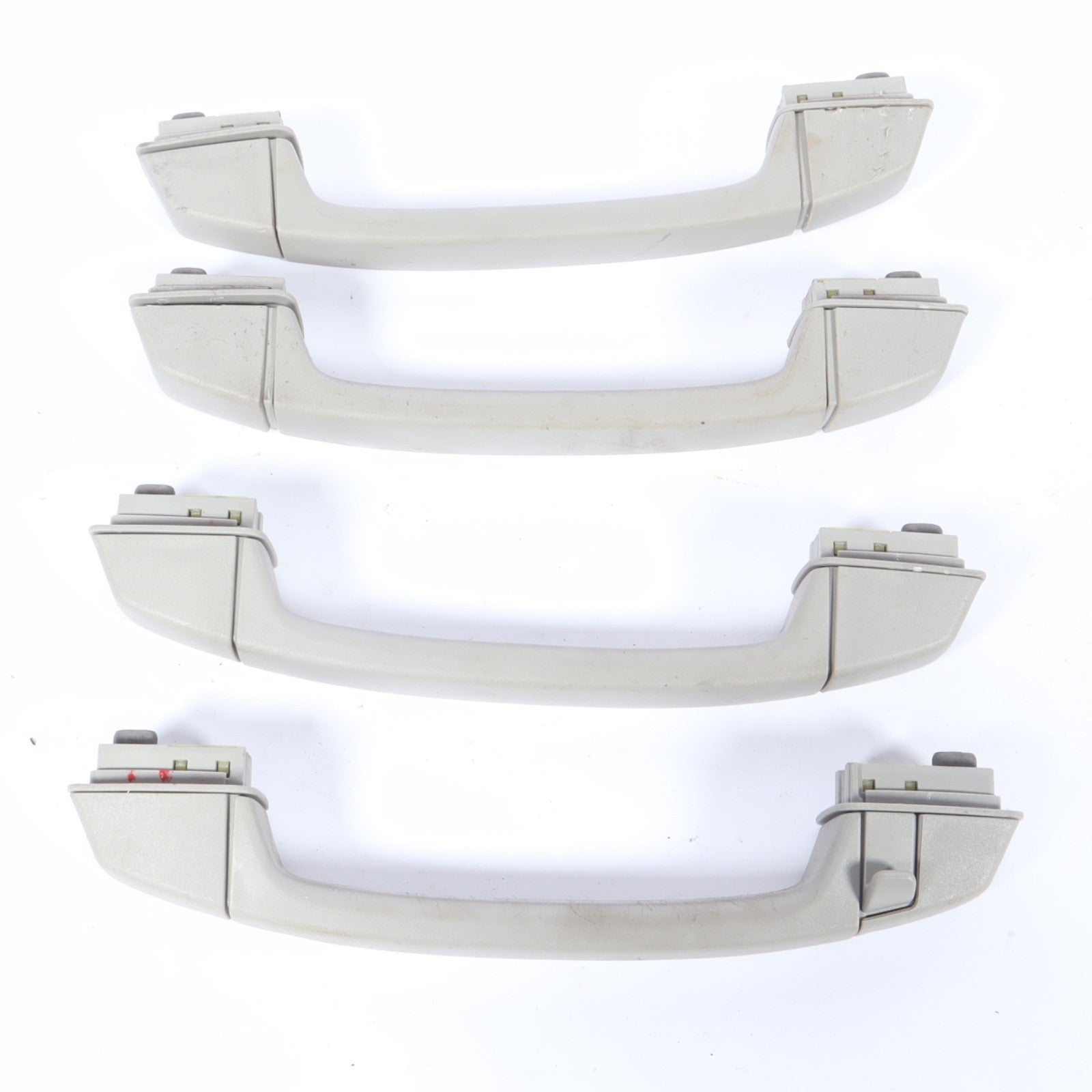 2007 BMW X3 INTERIOR ROOF REAR FRONT GRAB HANDLE SET OF 4 GRAY  OEM