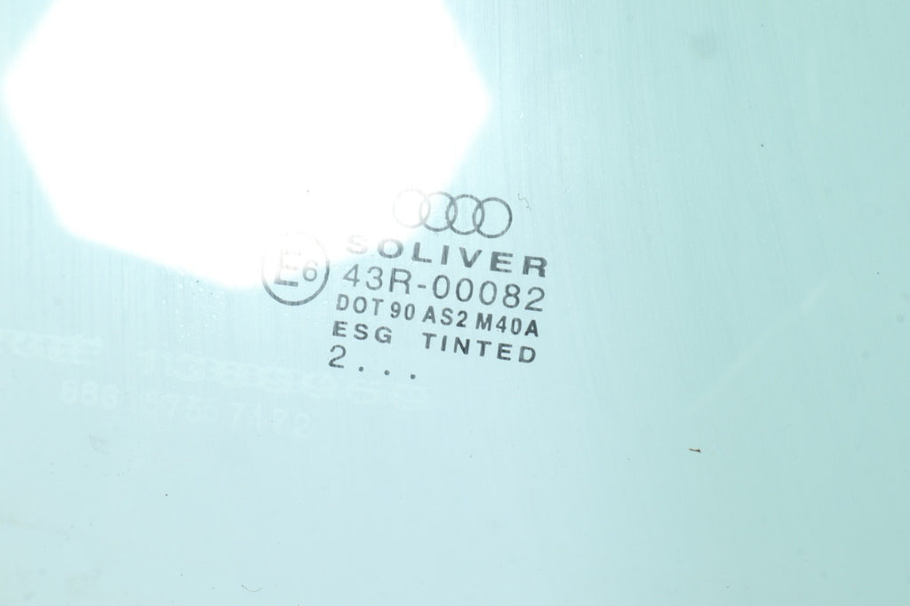 2002-2009 AUDI B7 A4 S4 RS4 CONVERTIBLE GLASS WINDOW RIGHT FRONT OEM
