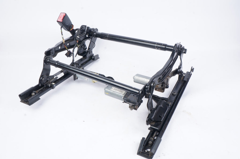2012 - 2018 AUDI A6 A7 FRONT LEFT SIDE LOWER POWER SEAT TRACK FRAME W/ MOTOR OEM