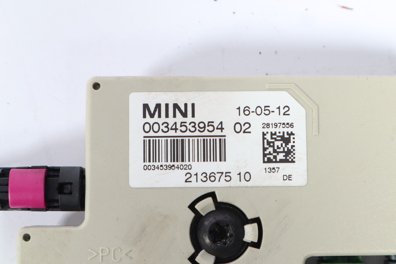 2009-2015 MINI COOPER RADIO ANTENNA AMP AMPLIFIER MODULE 003453954 OEM