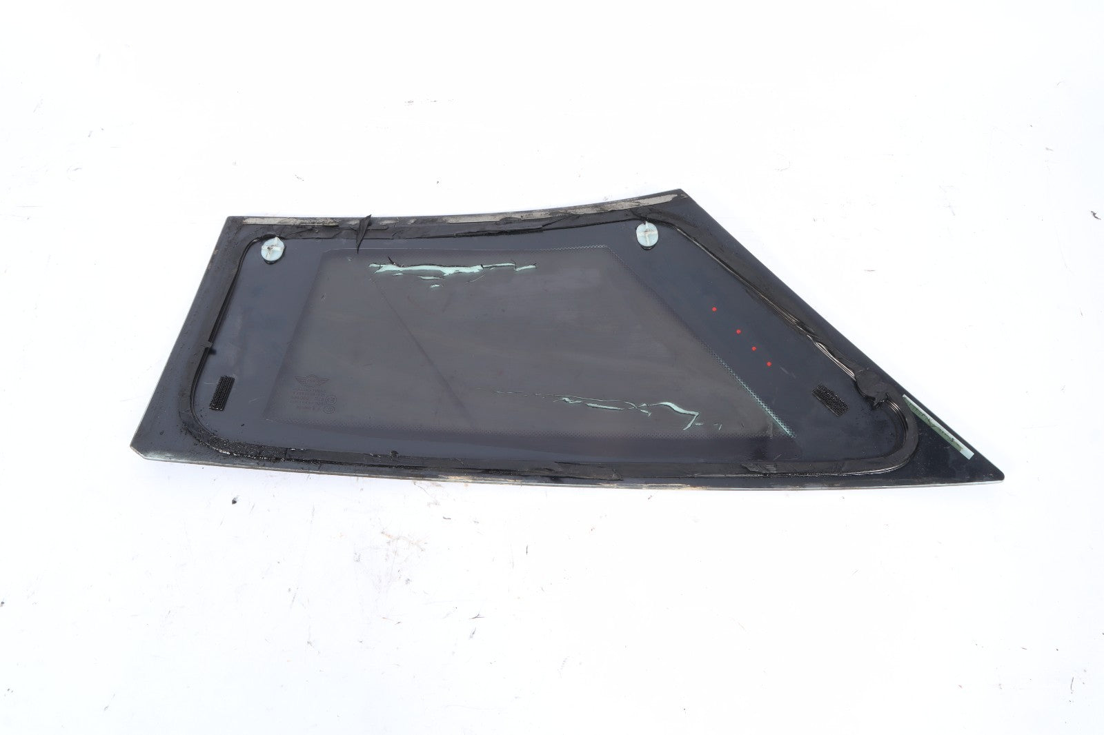 2012-2015 MINI COOPER R58 COUPE RIGHT QUARTER WINDOW GLASS OEM