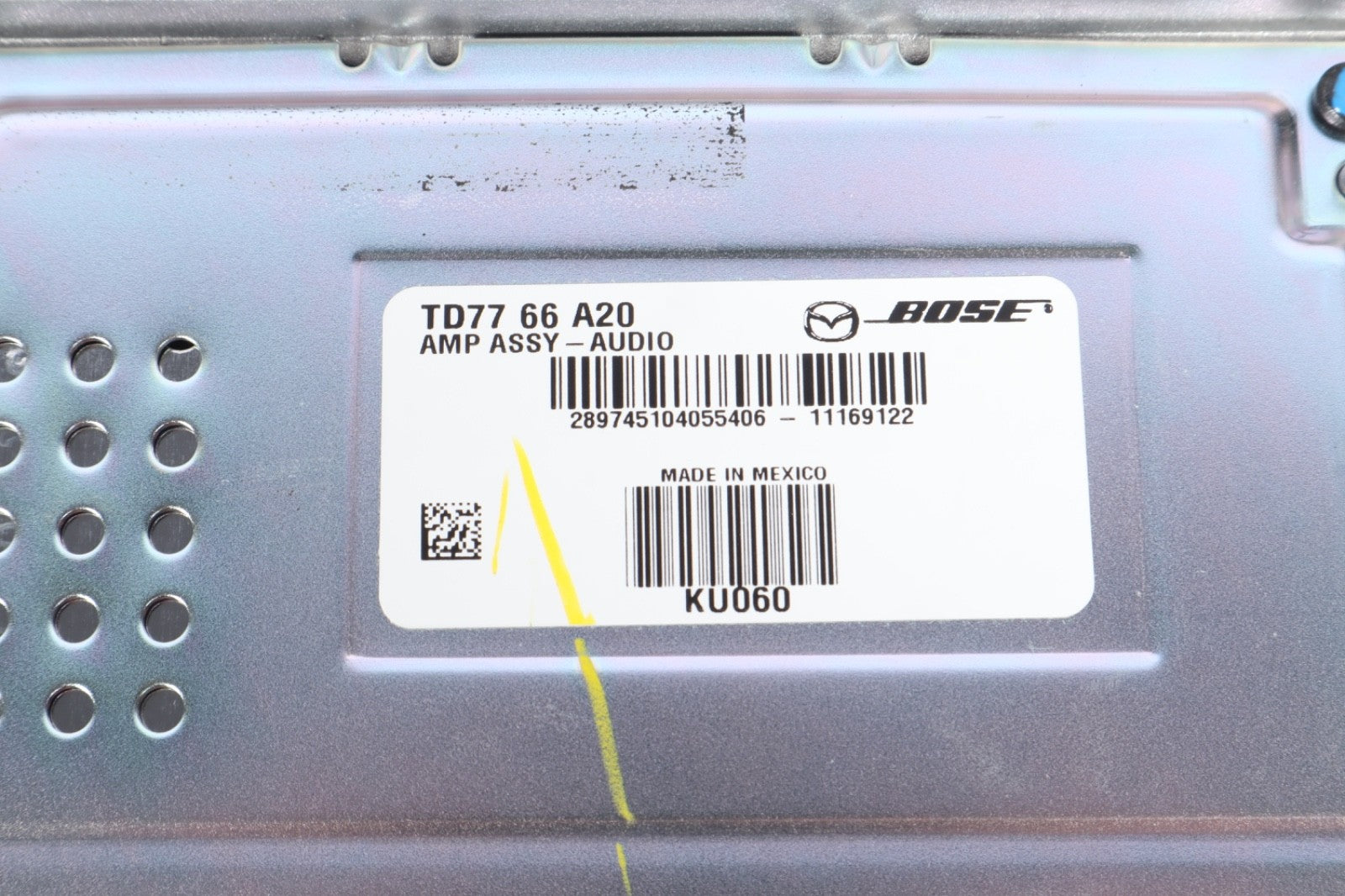 2009-2012 Mazda CX-9  Bose Amp Amplifier TD7766A20 OEM