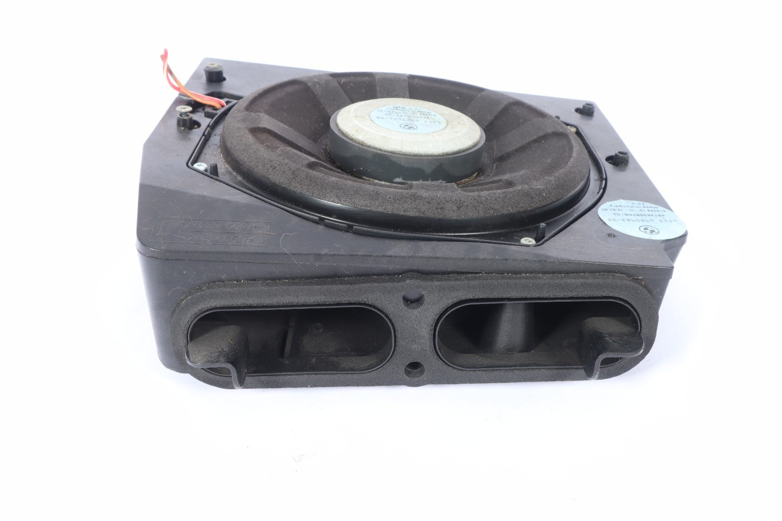 2004-2010  BMW 5X3 LEFT FLOOR SPEAKER SUBWOOFER  6513-6929101-02 OEM