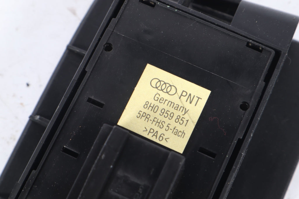 2004-2006 AUDI A6 CONVERTIBLE MASTER POWER WINDOW SWITCH OEM 8H0959851