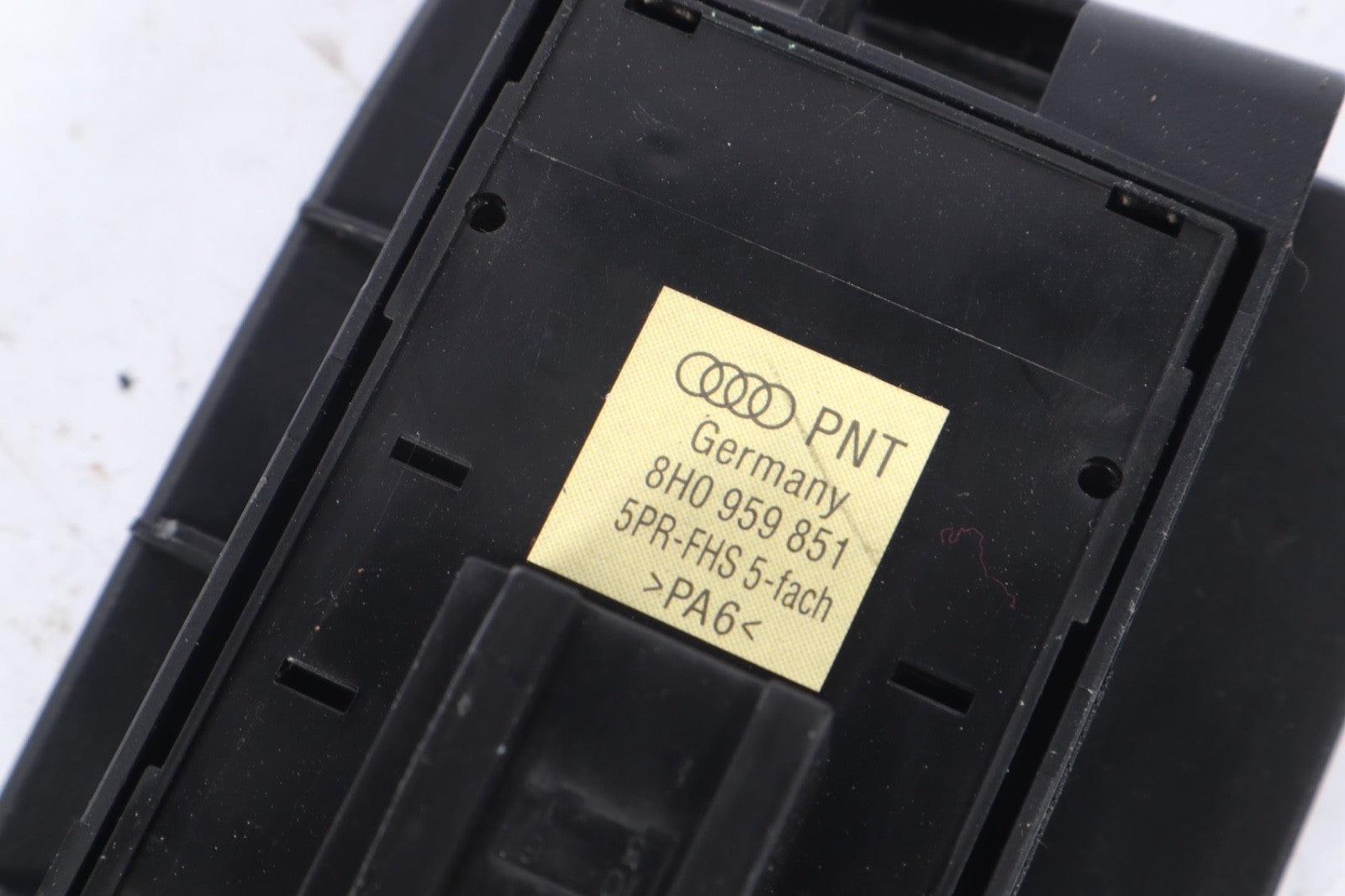 2004-2006 AUDI A6 CONVERTIBLE MASTER POWER WINDOW SWITCH OEM 8H0959851