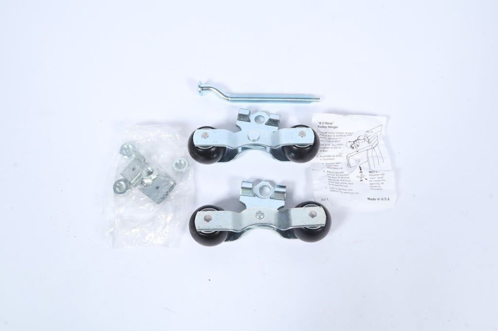 Zinc Plated Offset Flexible Round Rail Hanger Kit