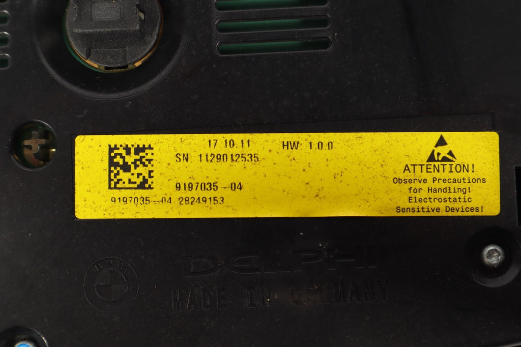 2012-2018 BMW 640I 650I F12 ROOF OVERHEAD CONSOLE DOME LIGHT LAMP SWITCH OEM