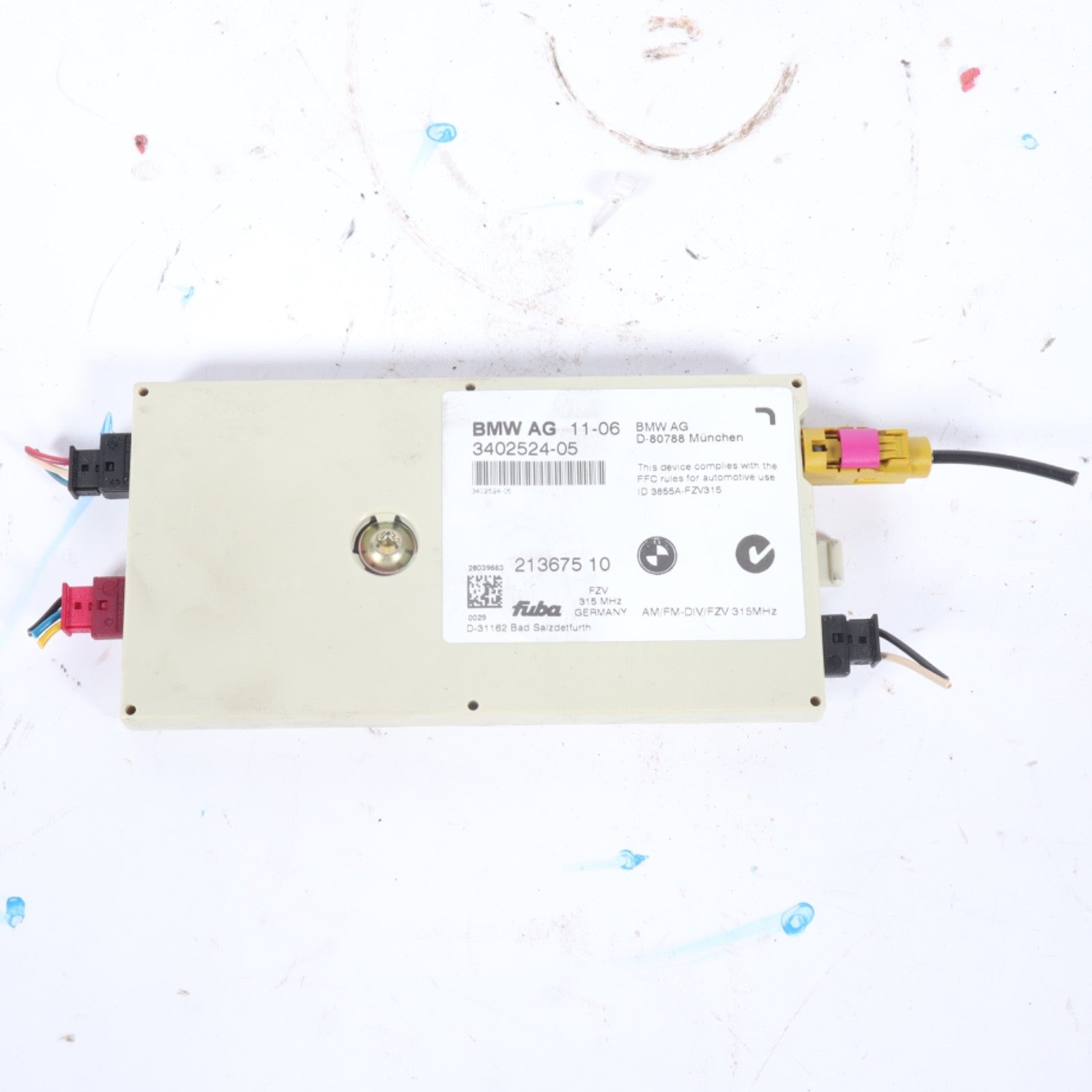 2004-2010 BMW X3 E83 RADIO ANTENNA BOOSTER AMPLIFIER CONTROL MODULE 3402524 OEM