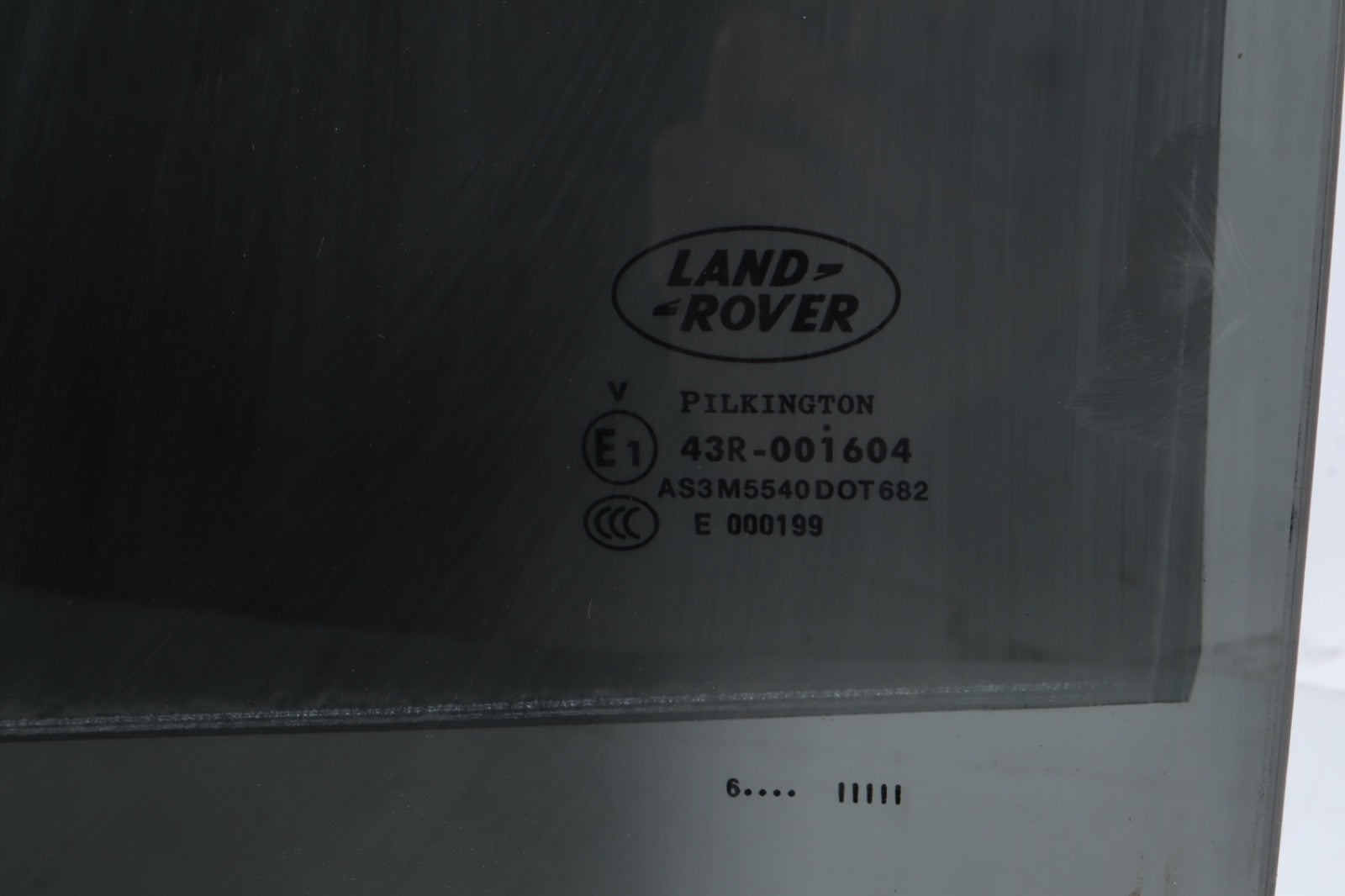 2006-2012 LAND ROVER RANGE ROVER HSE PASSENGER LEFT REAR DOOR WINDOW GLASS OEM