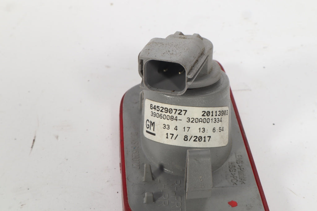 2016-2019 BBUICK CASCADA DRIVER REAR SIDE MARKER LIGHT LH LEFT OEM 39060084