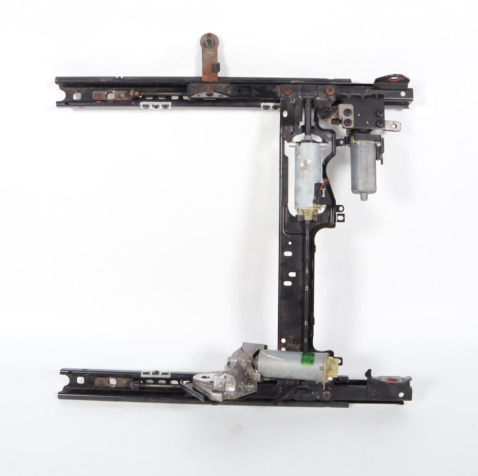 2007-2015 AUDI Q7 FRONT RIGHT PASSENGER SEAT RAIL TRACK WITH MOTORS OEM