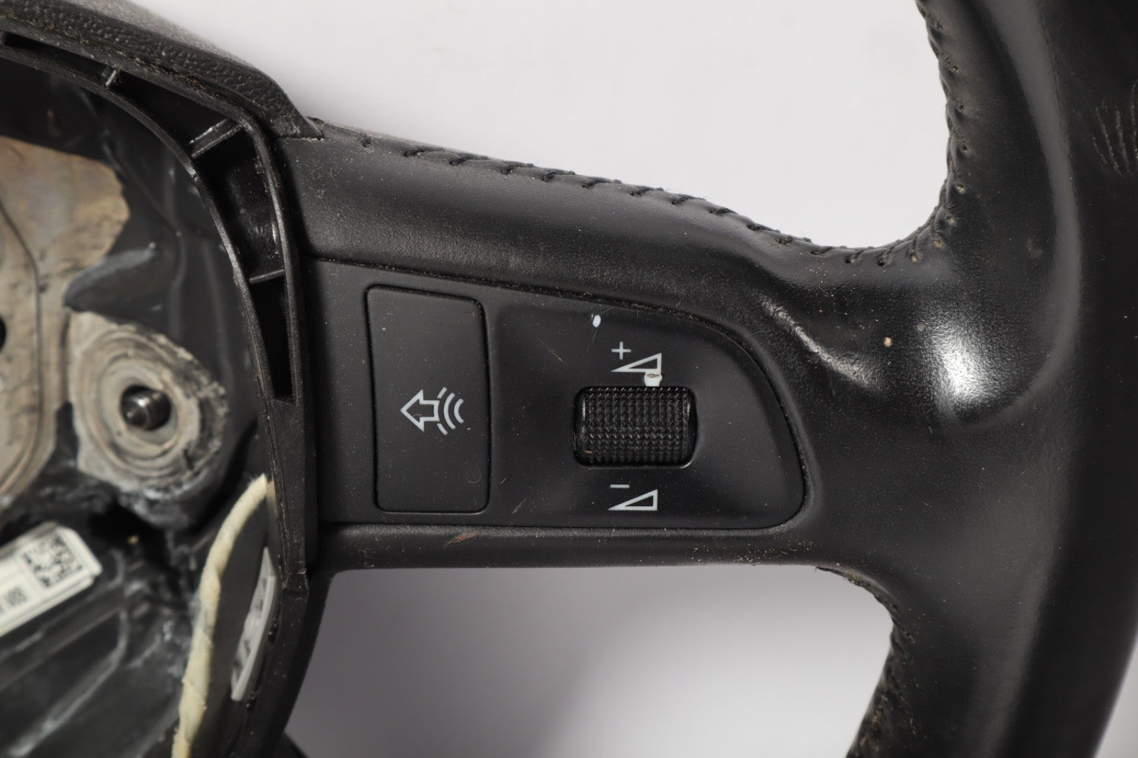 2007-2011 AUDI 4L Q7 STEERING WHEEL 4 FOUR SPOKE LEATHER OEM 4F0091AH