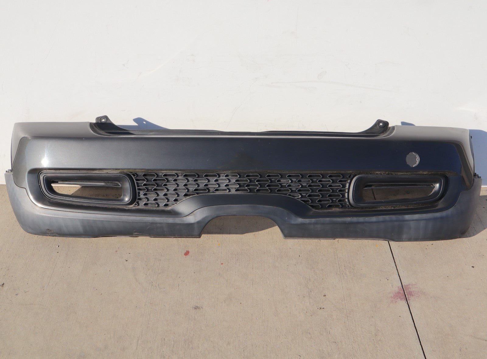 2011-2015 MINI COOPER S R57 R56 REAR BUMPER COVER GRAY METALLIC OEM