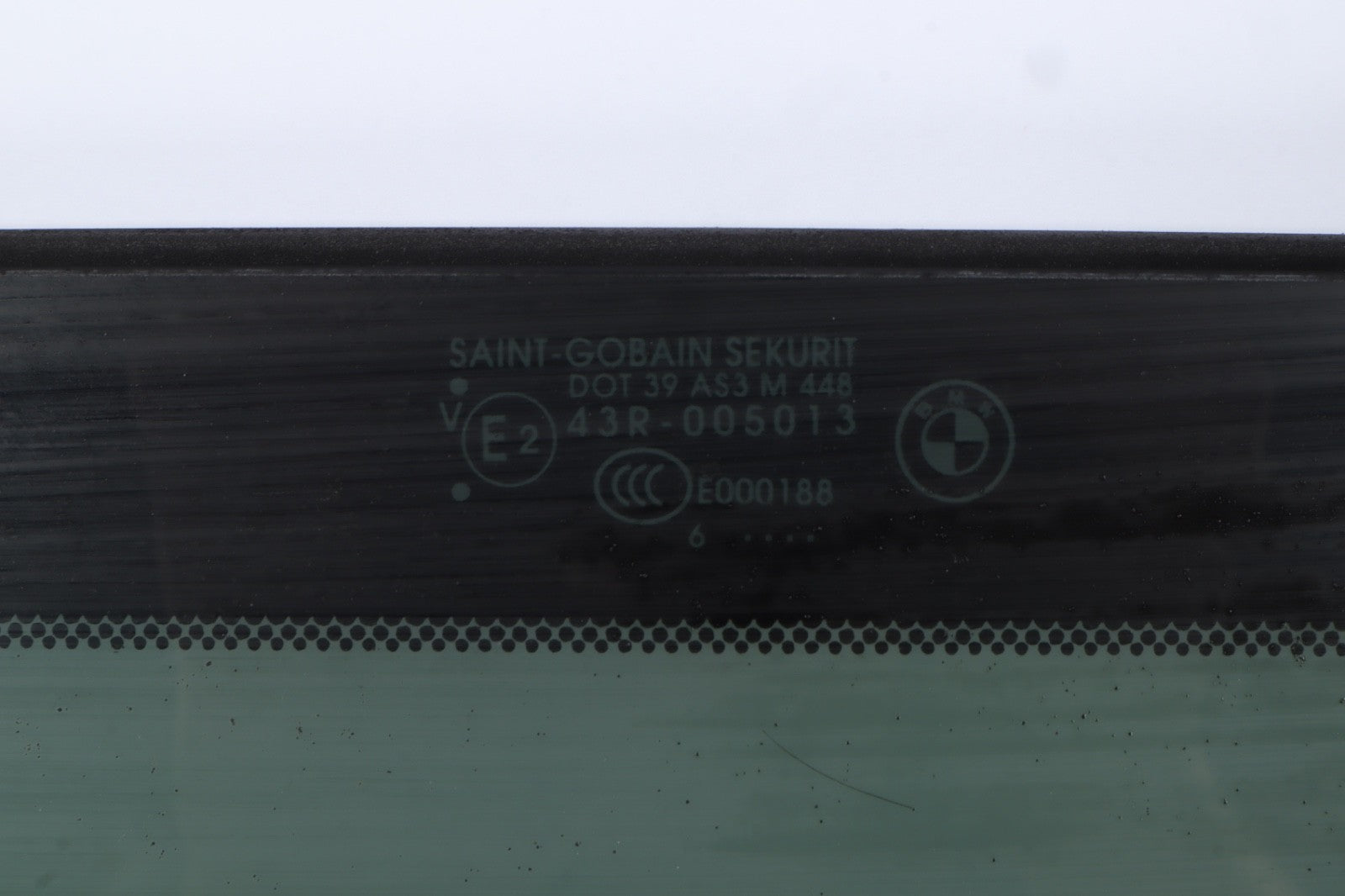 2004-2010 BMW X3 ROOF GLASS REAR FOR PANORAMIC ROOF OEM