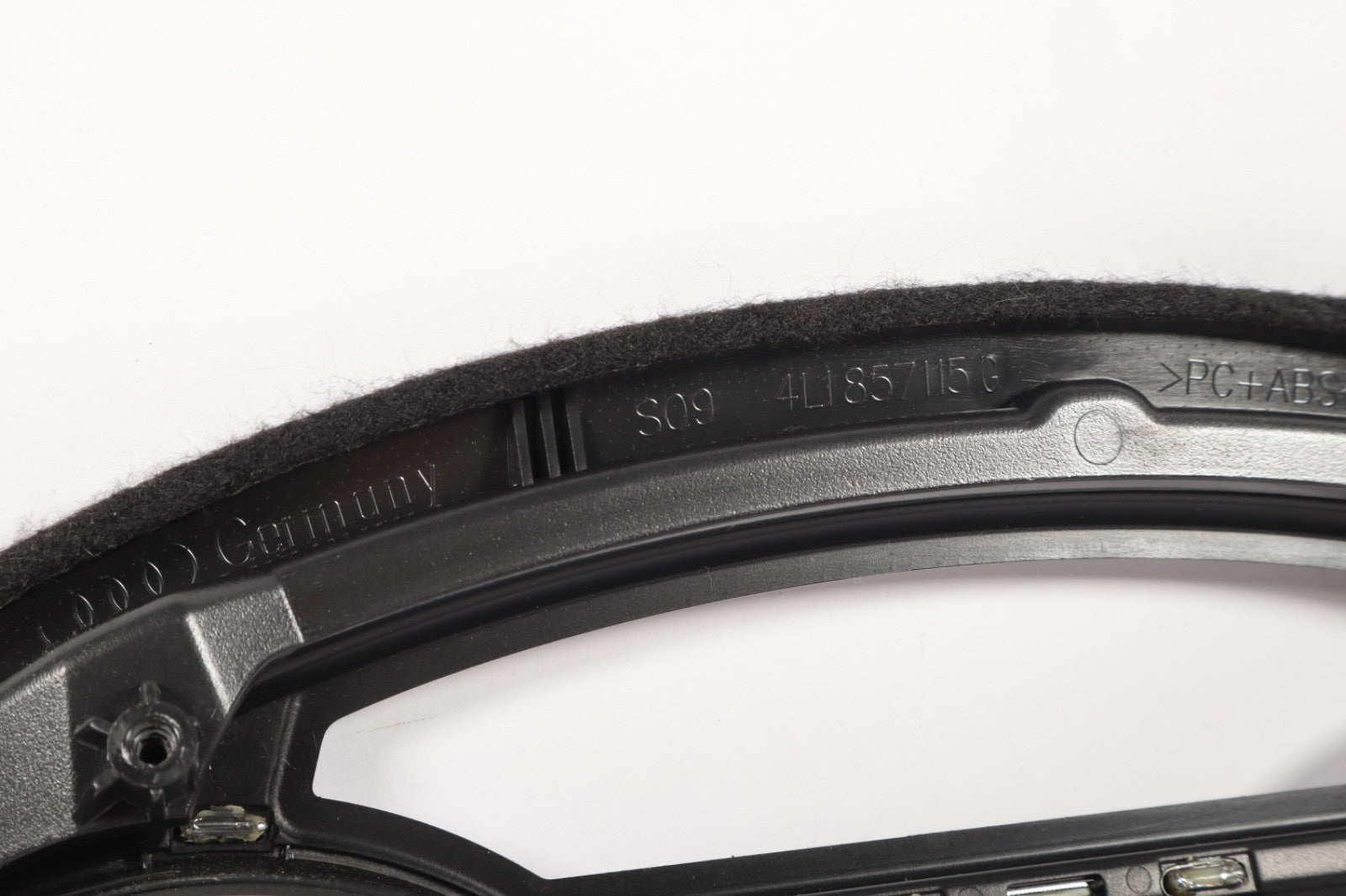 2007-2009 AUDI Q7 Instrument Cluster Speedometer Dashboard Trim OEM 4L1857115G