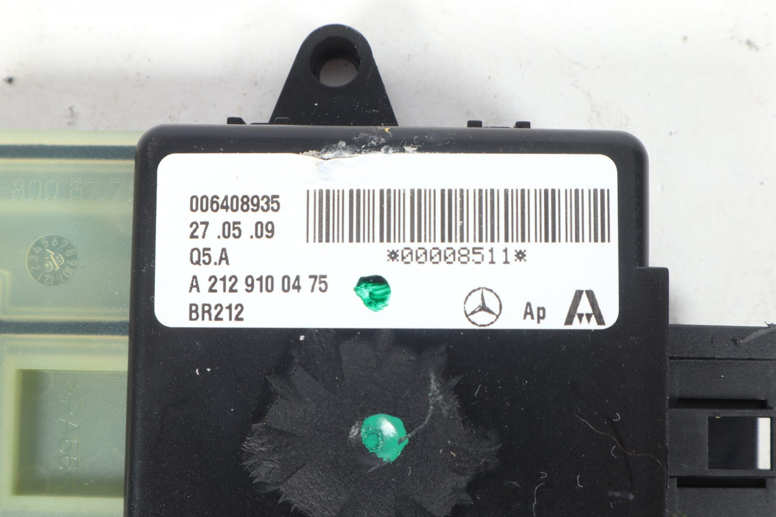 2007-2012 MERCEDES ML350 W204 FRONT LEFT RIGHT UPPER SEAT TRUSS CONTROL MODULE