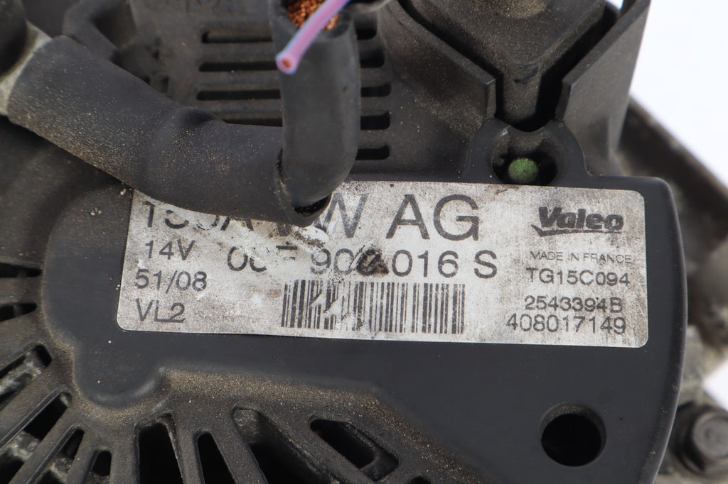 2009-2012 AUDI Q5 ALTERNATOR 150AMP VALEO MANUFACTURER OEM