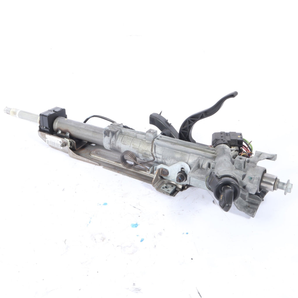 2007-2010 BMW X3 STEERING COLUMN WITH THE KEY OEM