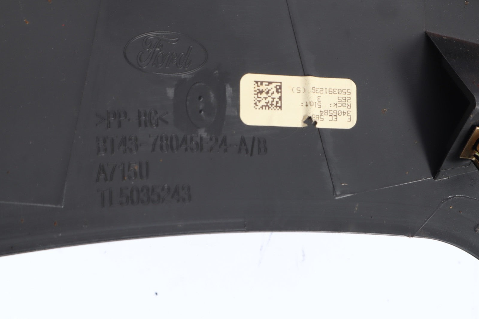 2011-2014 Ford Edge Center Console Rear Vent Trim Bezel Black OEM