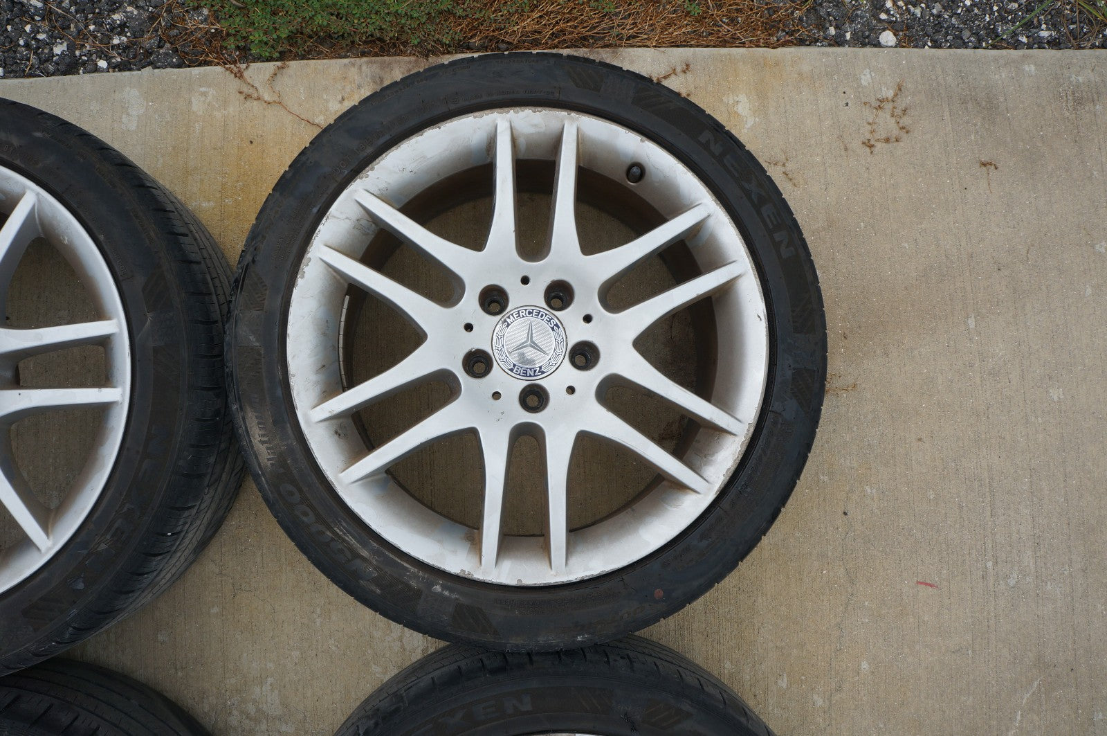 2006-2008 SLK280 Wheel 17x7.5 Twelve 12 Six 6 Split Spoke RIM RIMS WHEELS SET
