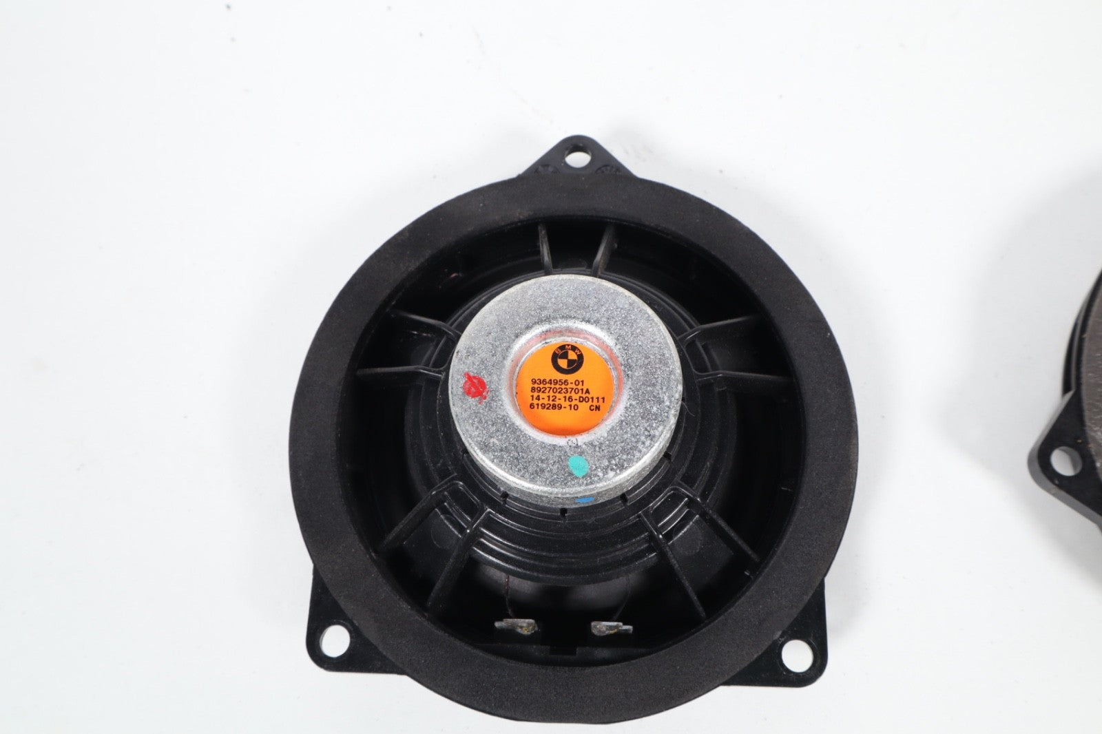 2012-2016 BMW 650I F12 FRONT LEFT & RIGHT DOOR H/K TWEETER SPEAKER SET OEM