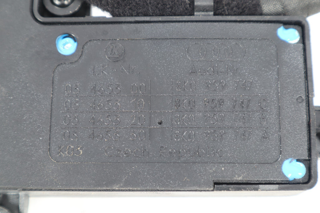 2009-2016 AUDI Q5 DRIVER LEFT FRONT POWER SEAT ADJUSTMENT CONTROL SWITCH OEM
