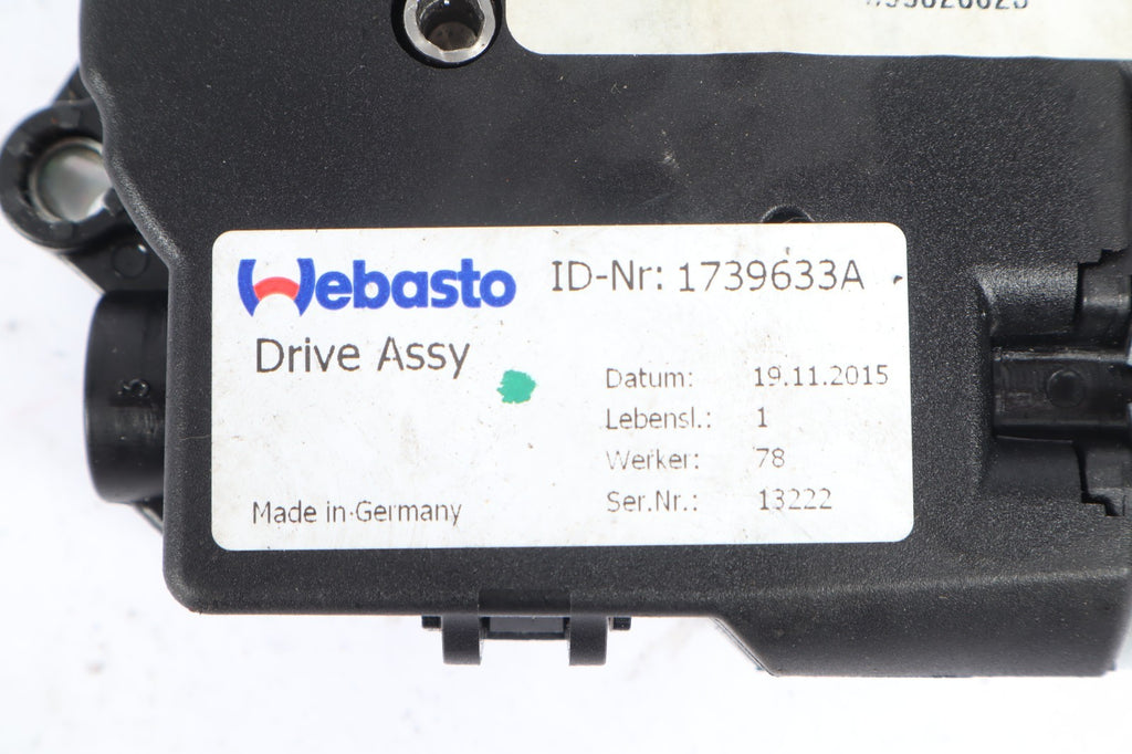 2016-2019 BUICK CASCADA CONVERTIBLE TOP REAR COMPARTMENT ACTUATOR MOTOR OEM