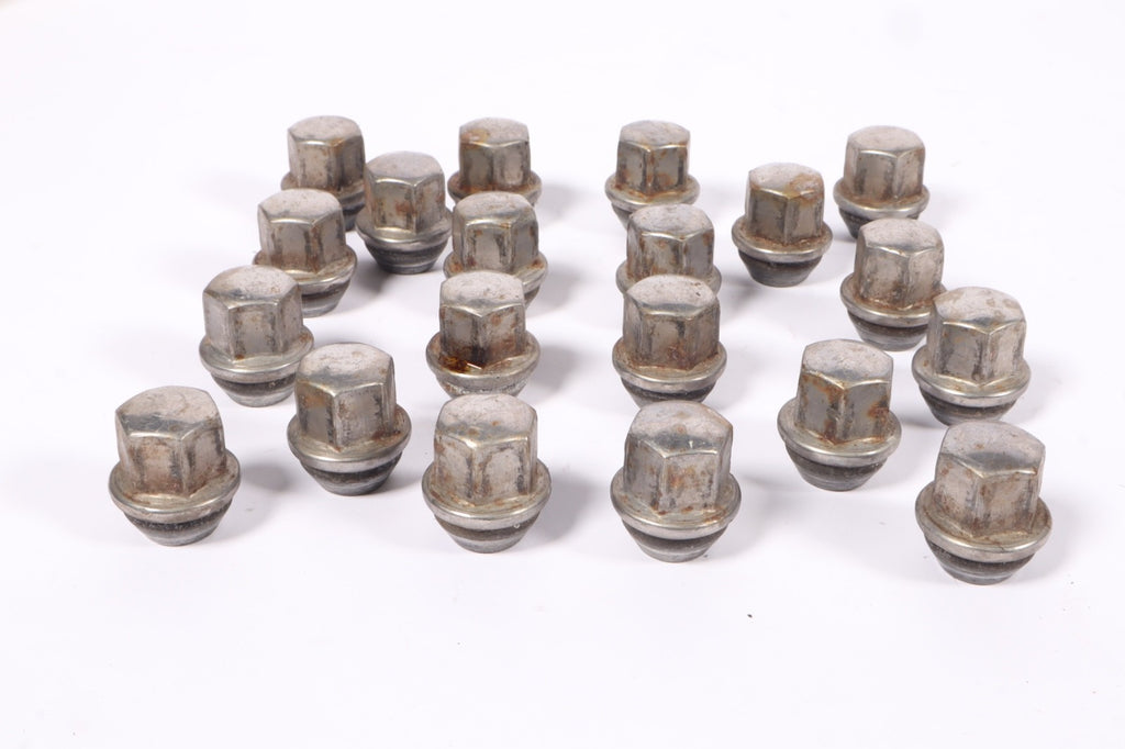 2011 - 2023 DODGE CHARGER SEDAN WHEEL RIM BOLT LUG NUT SILVER SET OF 20 OEM