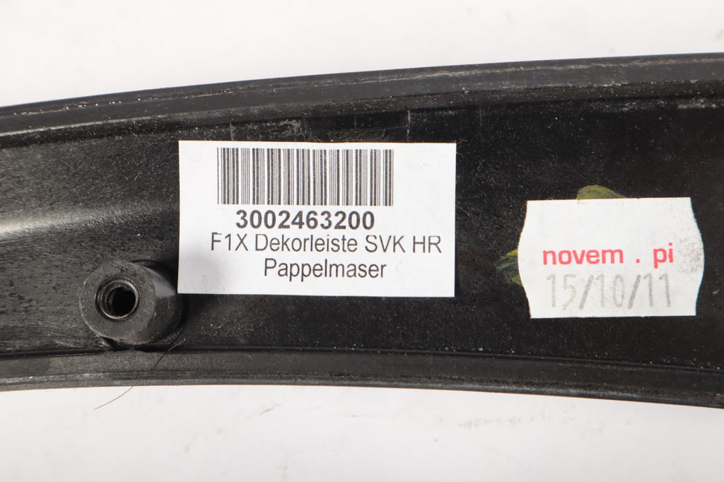 2012-2018 BMW 650I F12 REAR RIGHT SIDE QUARTER PANEL TRIM COVER OEM