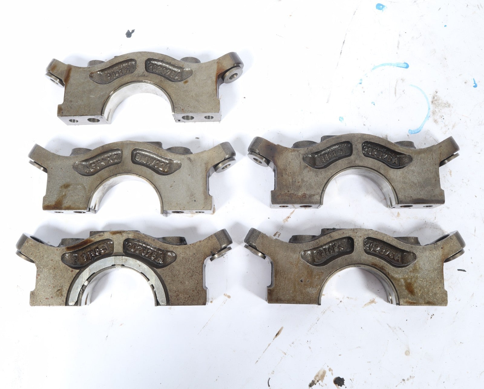 BMW 550i 650i 750i X5 X6 4.4L N63 ENGINE CRANKSHAFT LOWER BEARING 5 PIECES OEM