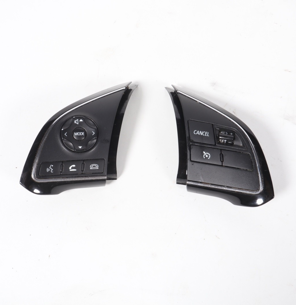 2017-2024 MITSUBISHI OUTLANDER STEERING WHEEL SIDE CRUISE CONTROL SWITCH SET OEM