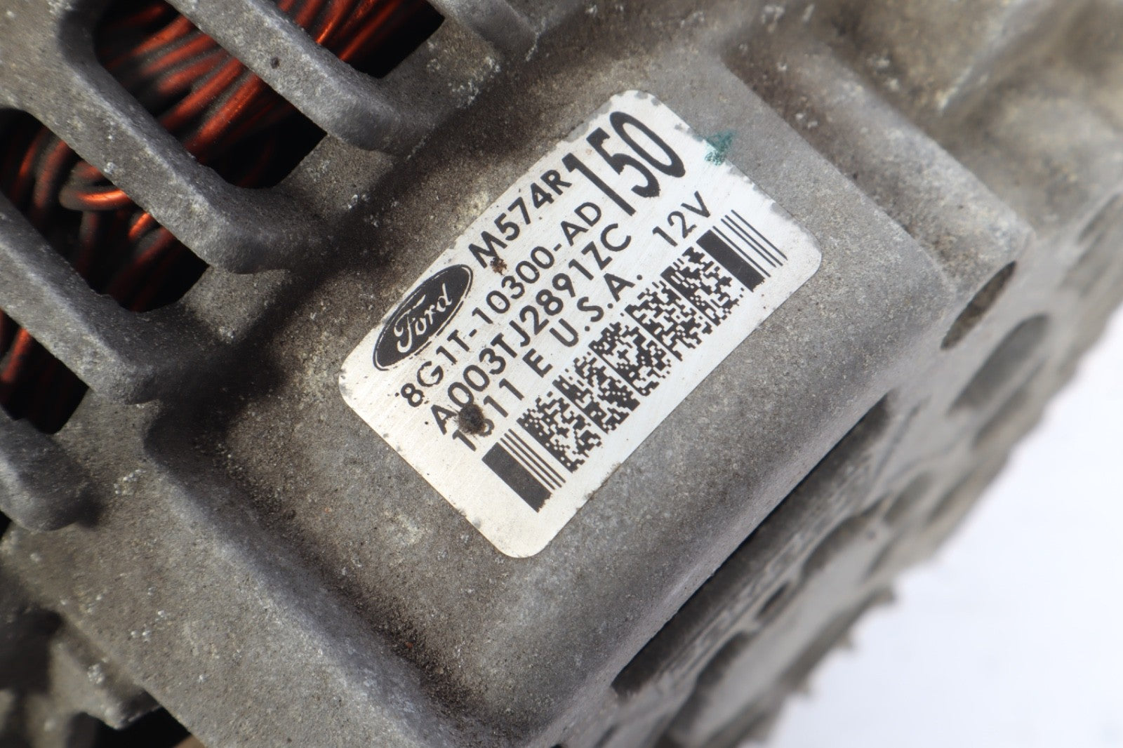 2008-2012 FORD TAURUS SEL 3.5L ALTERNATOR ASSY. 150AMP ID-8G1T-10300-AD OEM