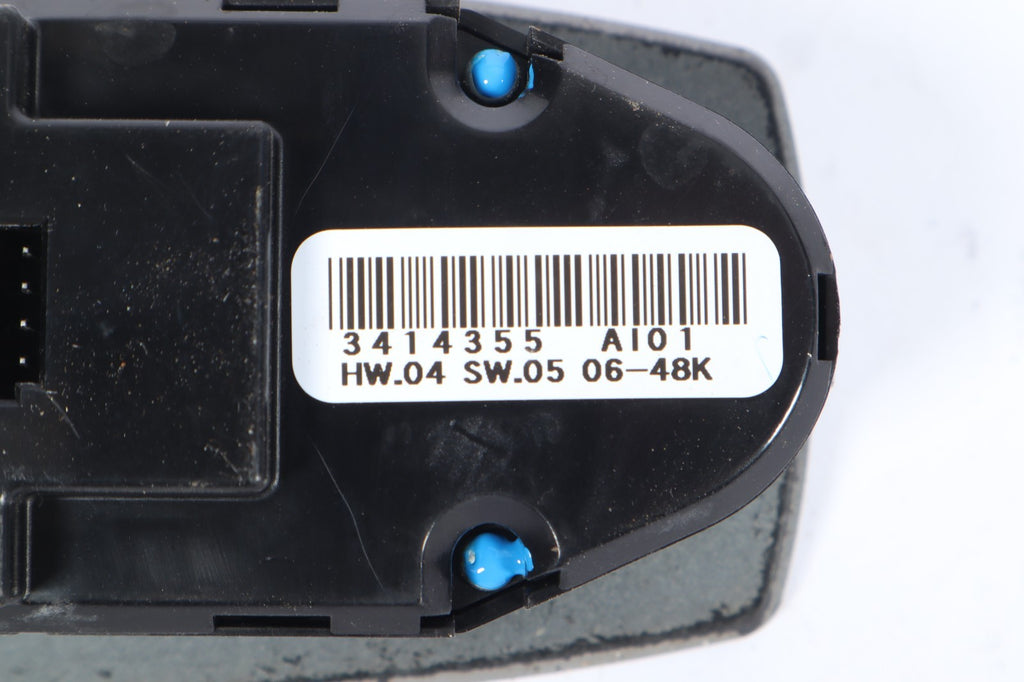 2004-2010 BMW X3 E83 MASTER POWER DRIVER WINDOW DOOR CONTROL SWITCH 3414355 OEM