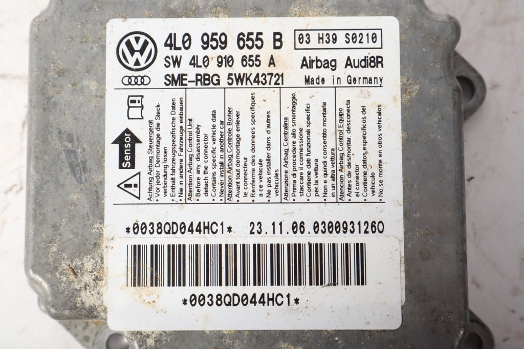 2010-2014 2013 AUDI Q7 Bag Chassis Control Module OEM