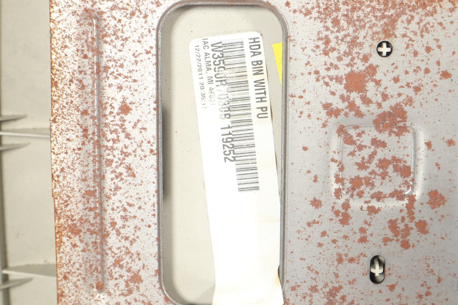 11-16 GRAND CARAVAN TOWN COUNTRY ROOF OVERHEAD STORAGE CONSOLE W CLIMATE CONTROL