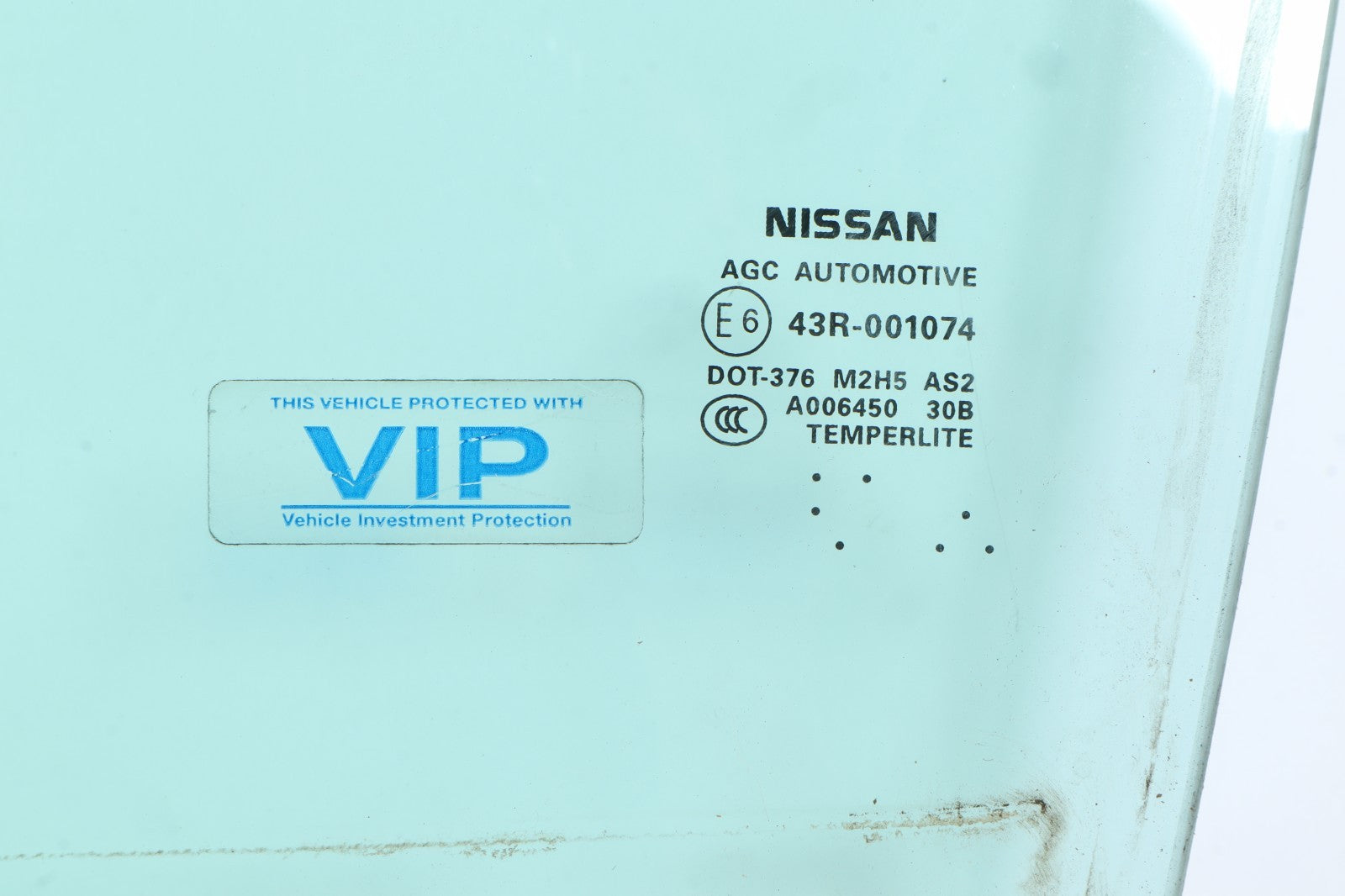 2013-2017 NISSAN PATHFINDER FRONT DOOR GLASS WINDOW LEFT DRIVER GLASS OEM