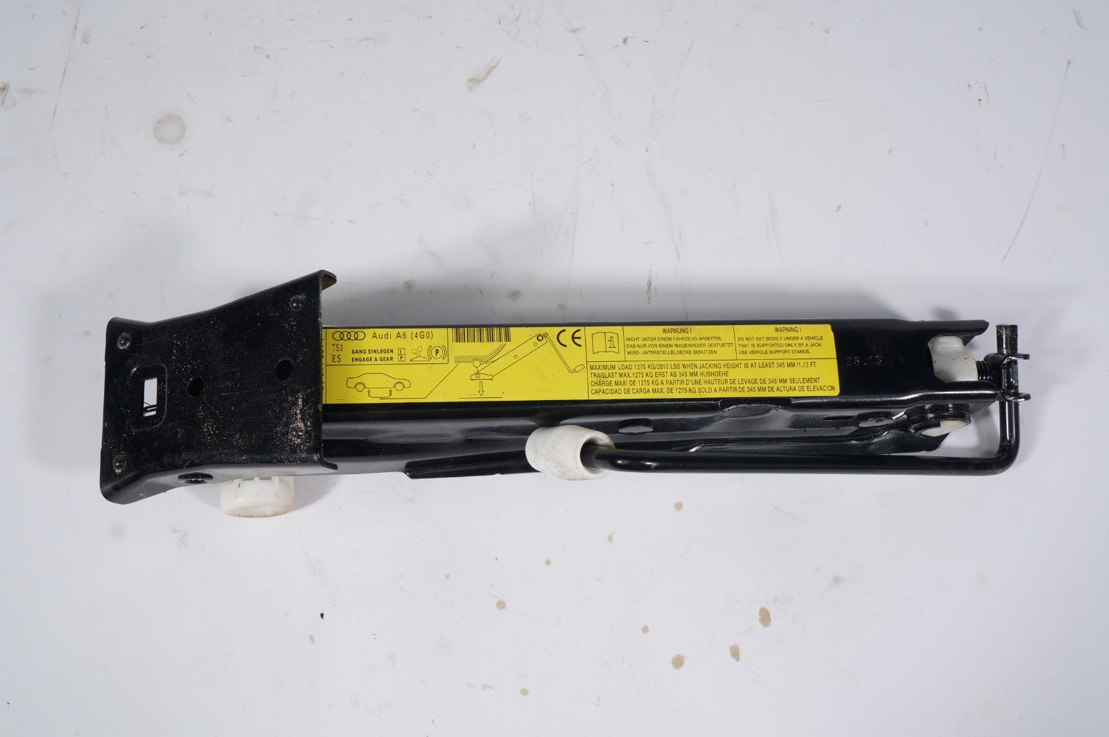 2012 - 2017 AUDI A7 SPARE WHEEL JACK TOOL & HOLDER BOX OEM