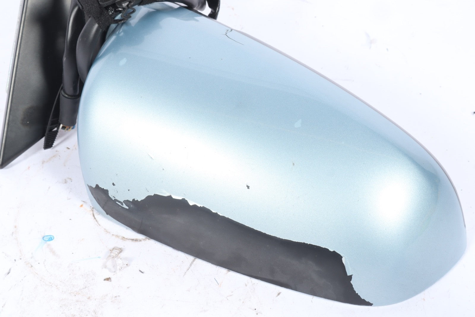 2004-2009 AUDI A4 Convertible ALUMINUM SILVER DOOR MIRROR RH Right Side OEM