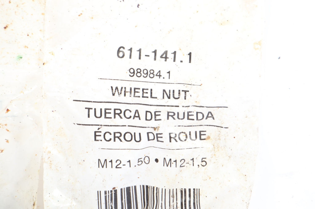 Dorman 611-141.1 /611-141 Wheel Nut 21MM Hex; M12-1.50R 989841.1 NOS