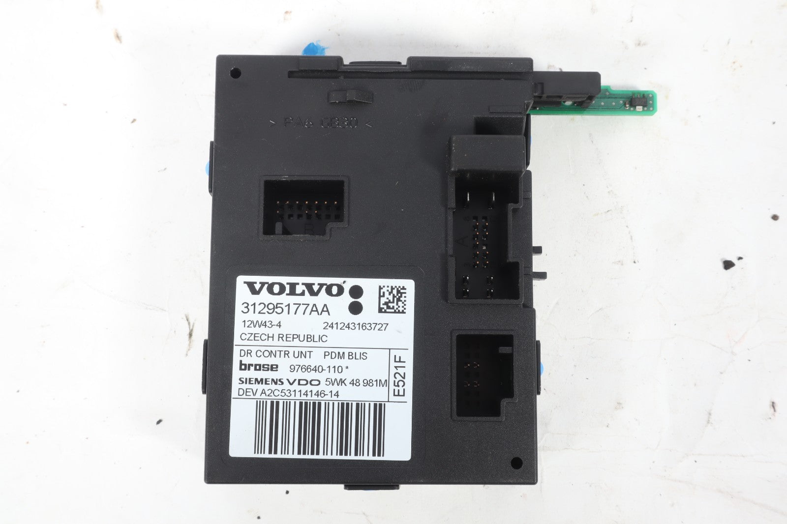 2012 VOLVO C70 FRONT RIGHT WINDOW MOTOR MODULE OEM