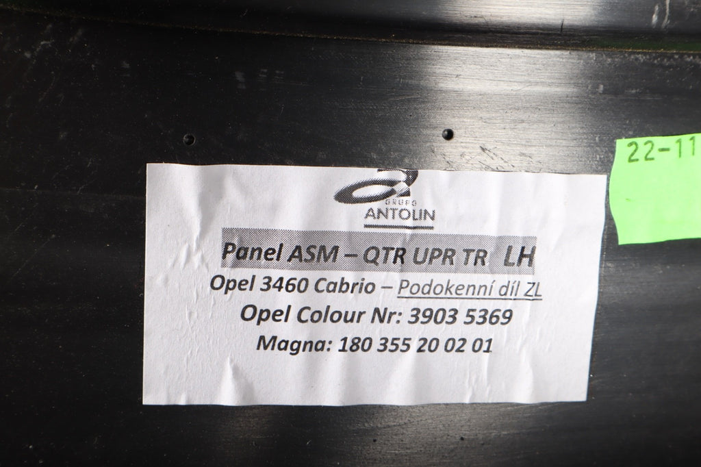 2016-2019 BUICK CASCADA DRIVER SIDE BODY SIDE REAR TRIM PANEL 39035369 OEM